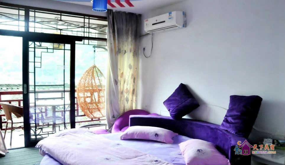 特色阳台大床房