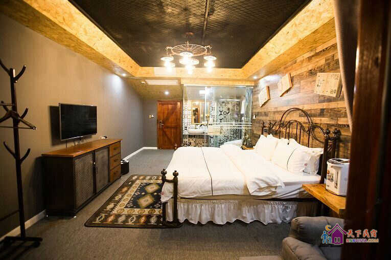 阳台景观大床房