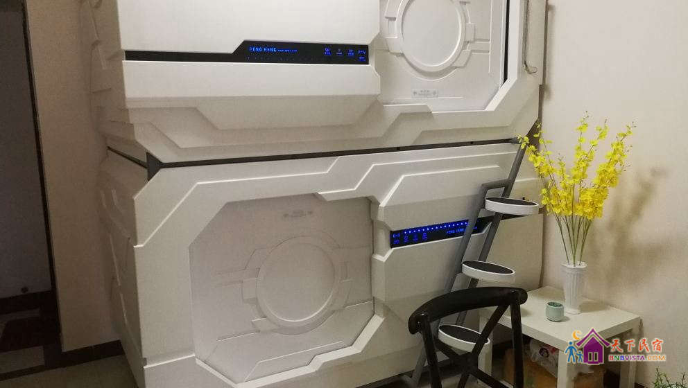 混搭优选-江景太空舱单人床