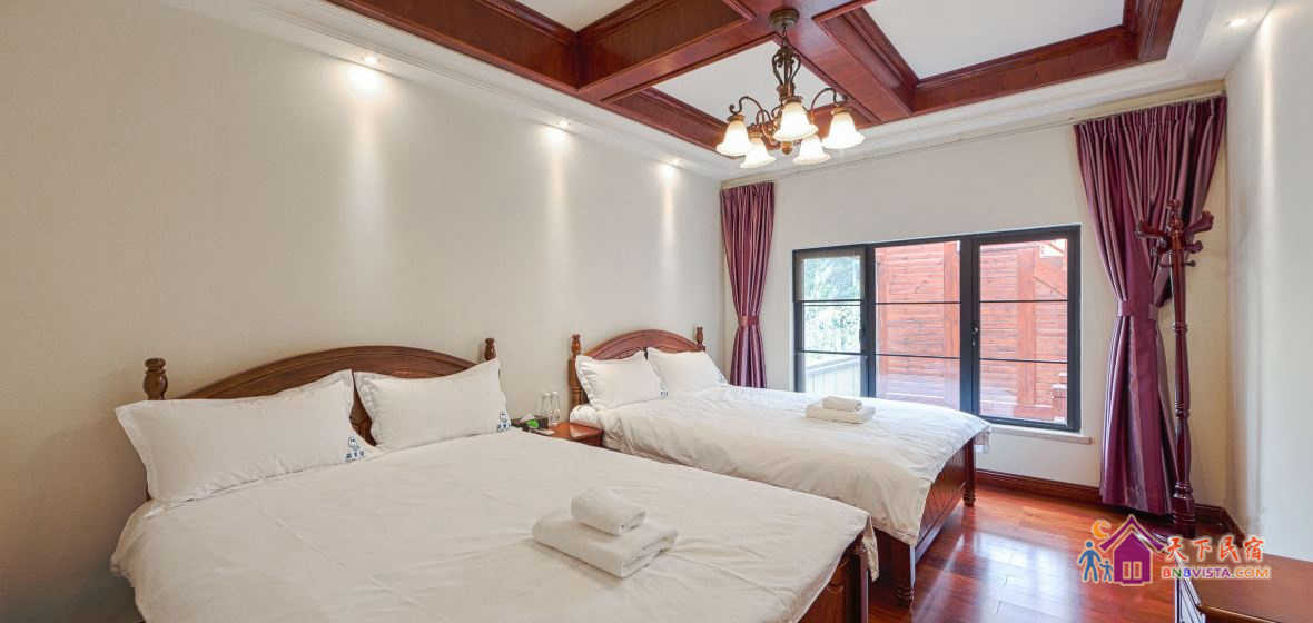 美林湖豪华园林4房5床恒温泳池别墅