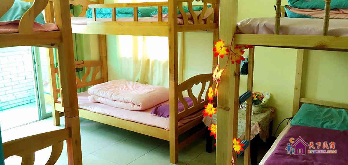 萌妹子六人床位房