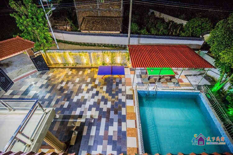 7房12床花园温泉泳池民宿