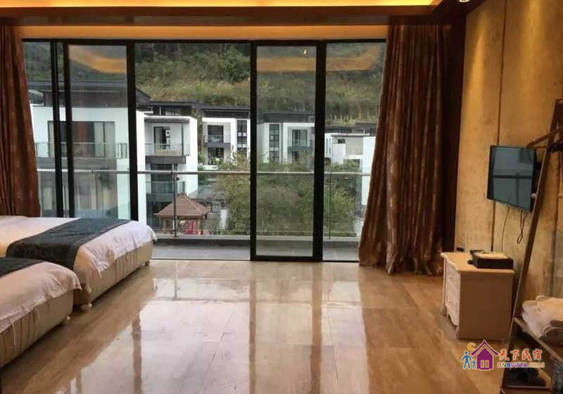 湖景欧式大户型11房17床独栋别墅