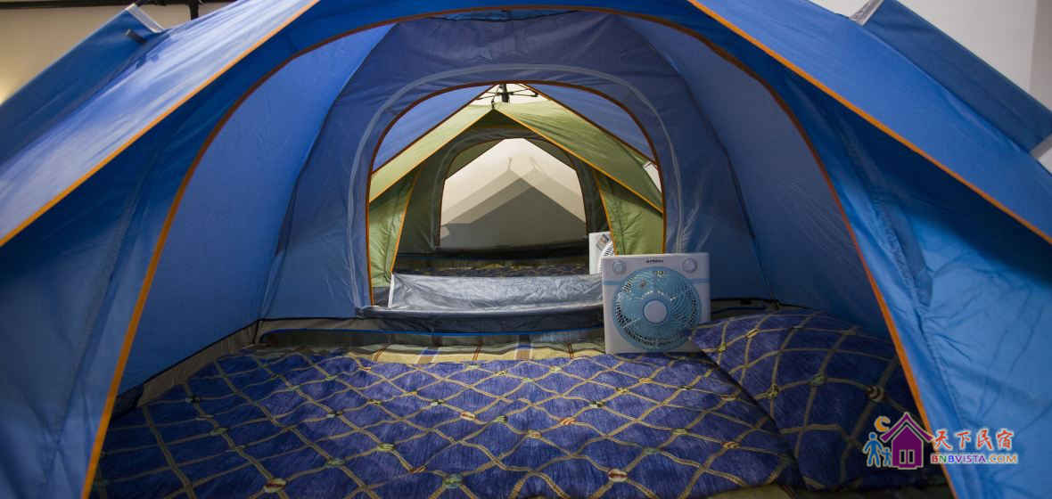 悠然自在帐篷房