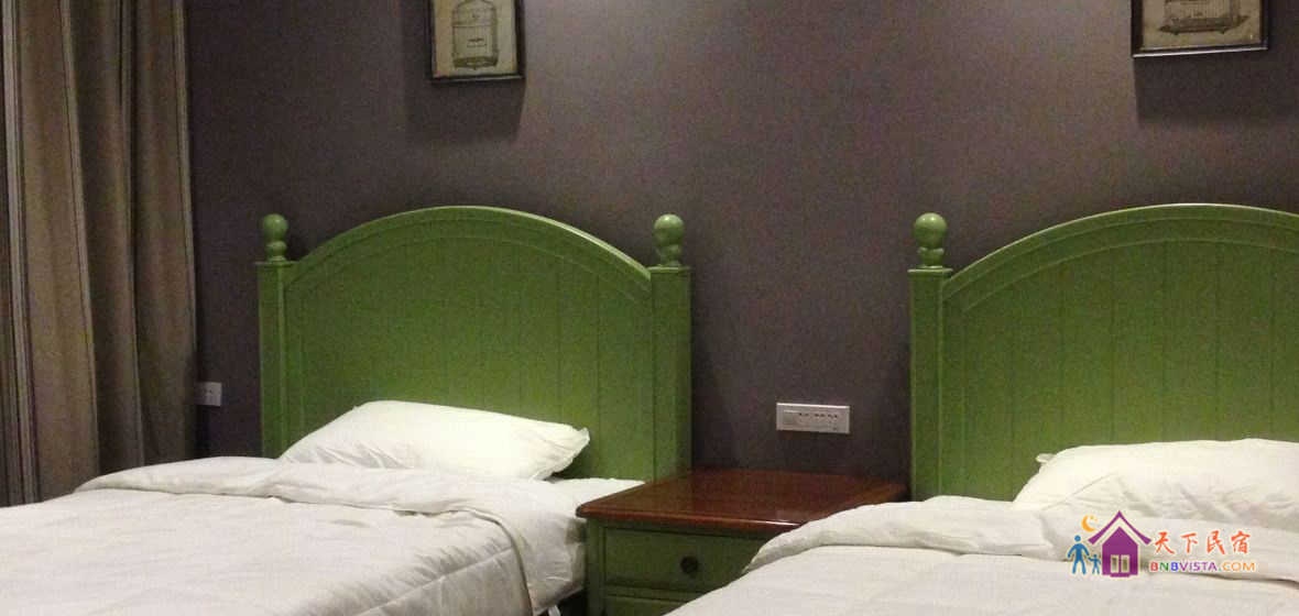 美式复古双床套房