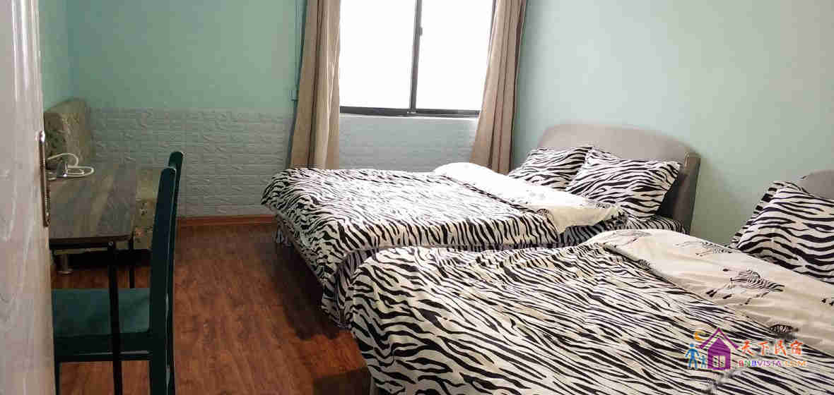 墨绿之森景观双床间