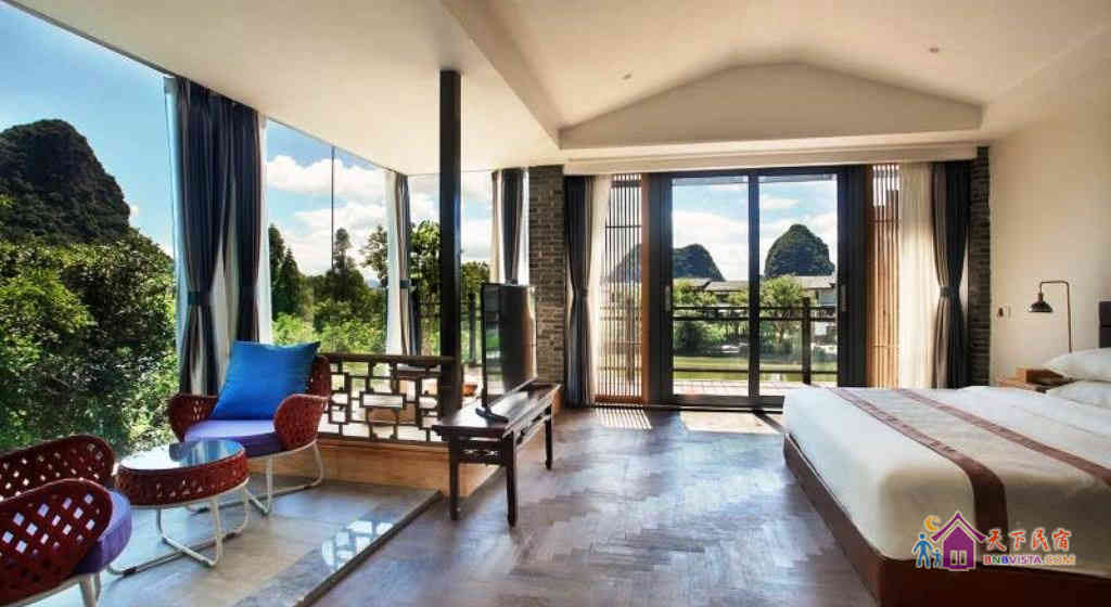 和室露台大床房