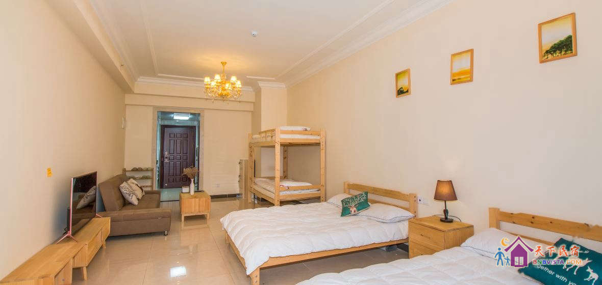 家庭4床公寓房