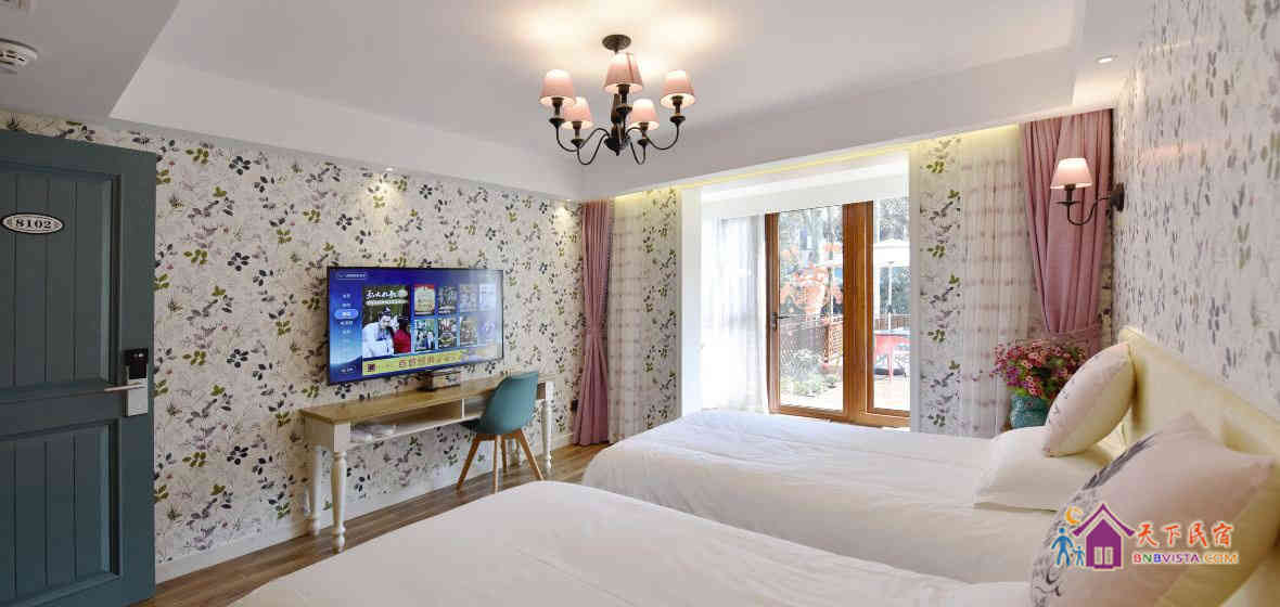 3号楼隐上庭院双床房