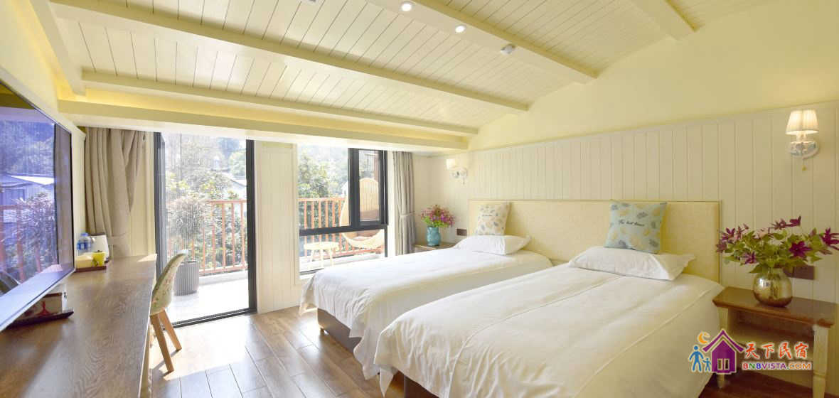 3号楼隐上露台双床房