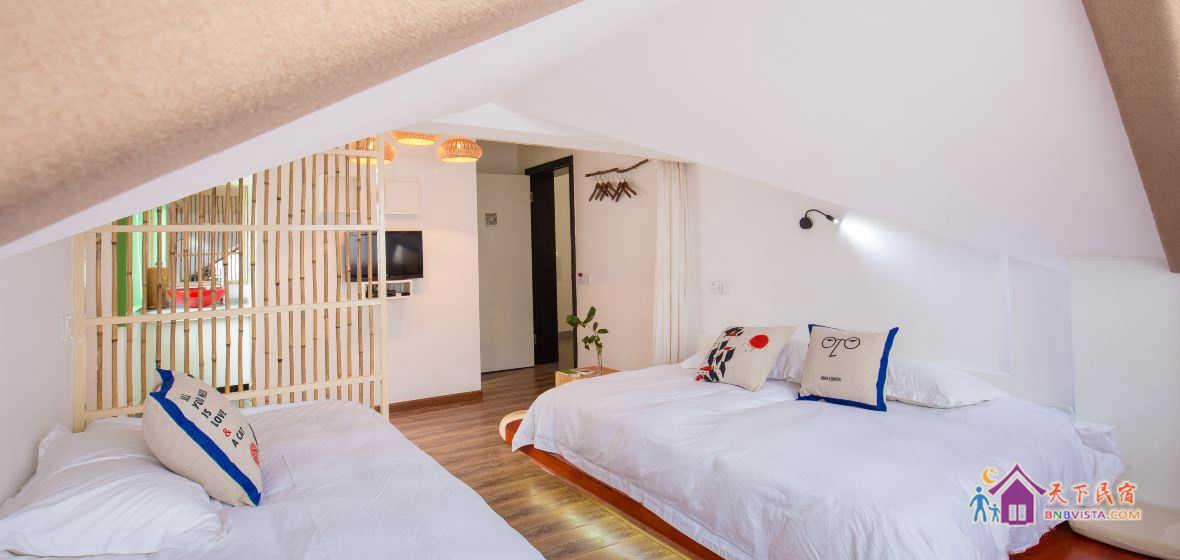 日式榻榻米双床房