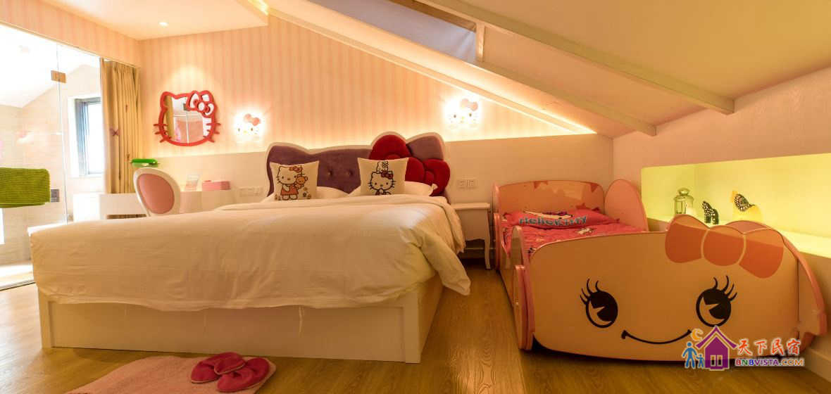 HelloKitty主题亲子房
