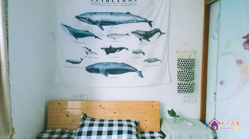 北欧简约风大床房(公共卫浴)