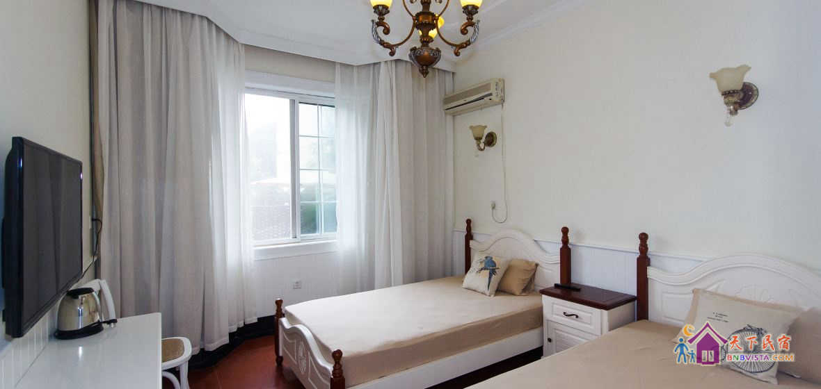 闺蜜田园双床间