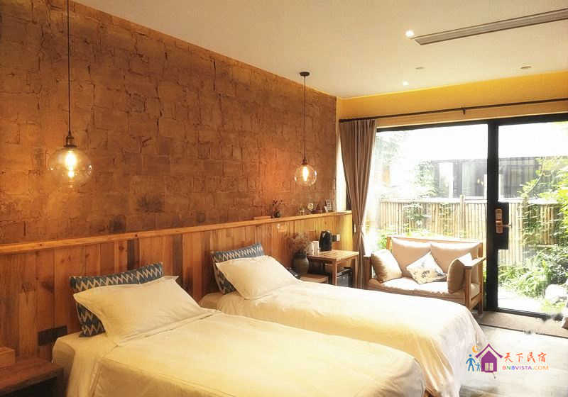 土坯气质双床房