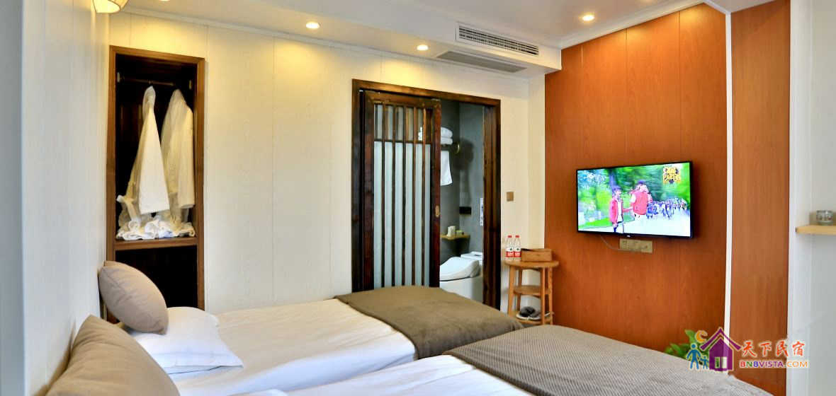 永福阳台双床房