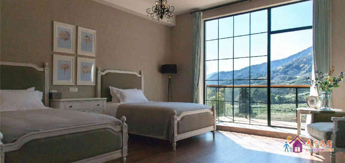 茶园山景双床房a