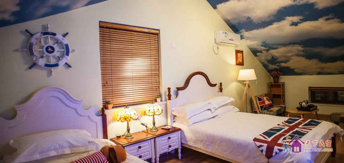 天空温馨双床房