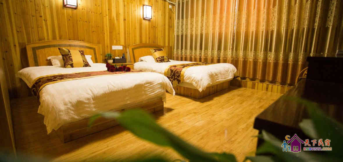 实木复古景观标准间