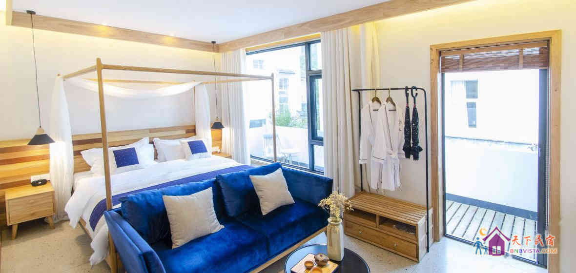 篱下 · 四柱豪华大床