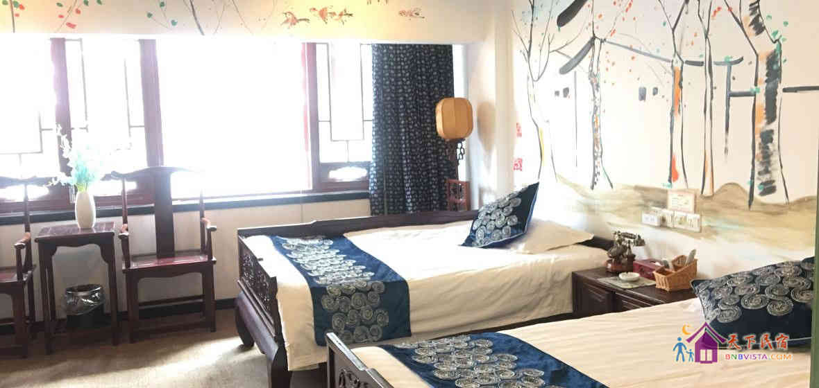 徽忆主题双床房