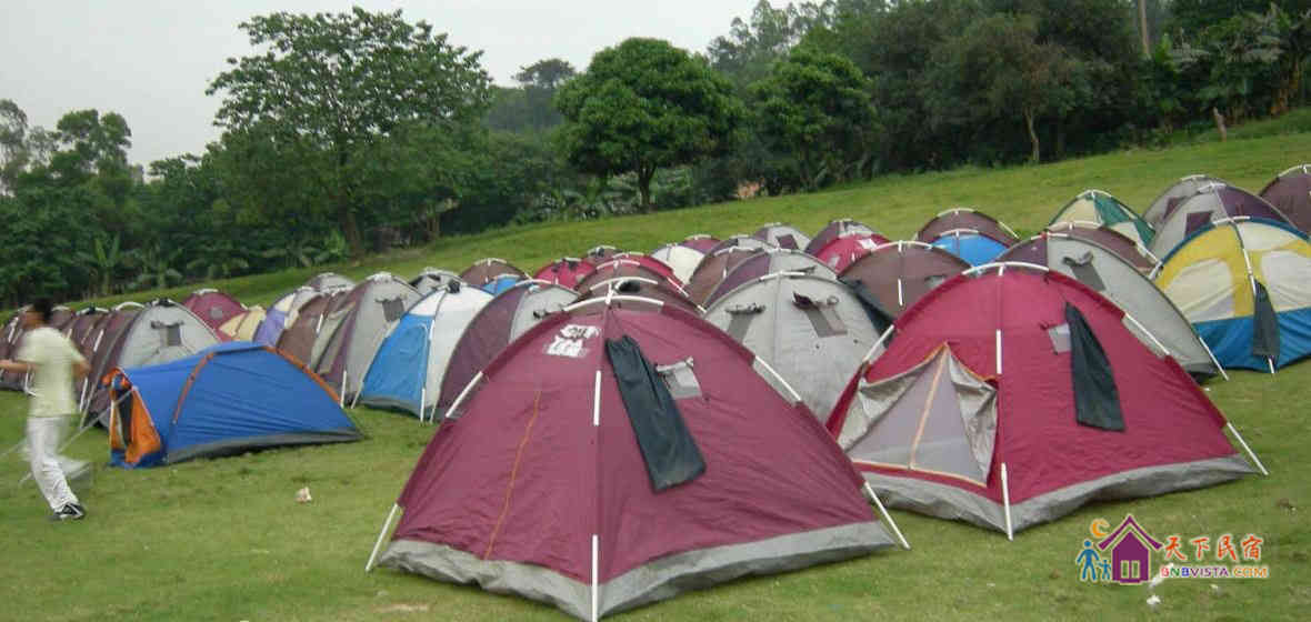 三人帐篷房(无窗)