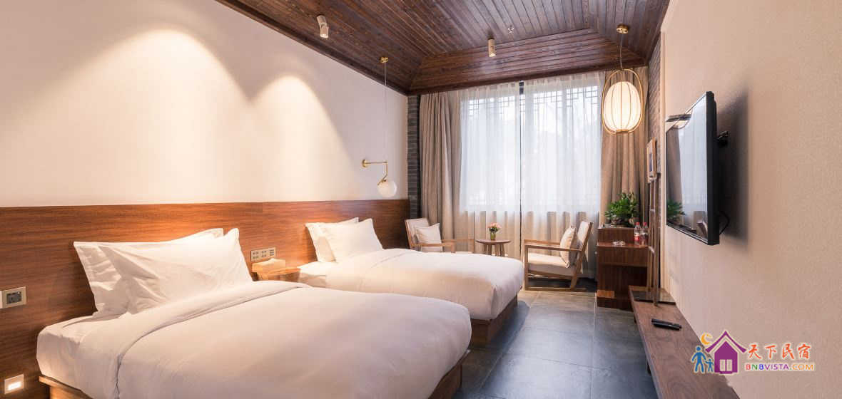 丹崖舒适双床房