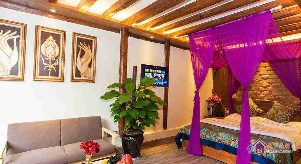 梦竹轩庭院大床房