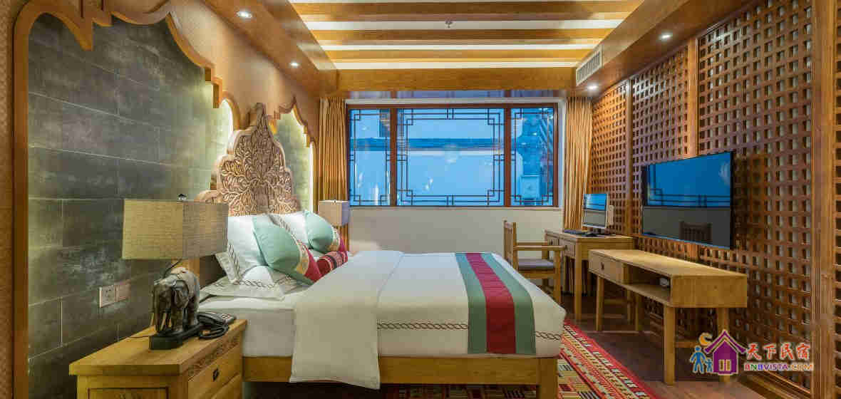 南亚风情大床房