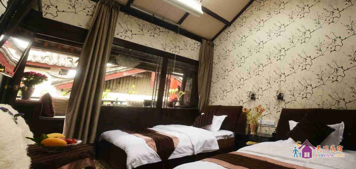 语花堂观星双床房