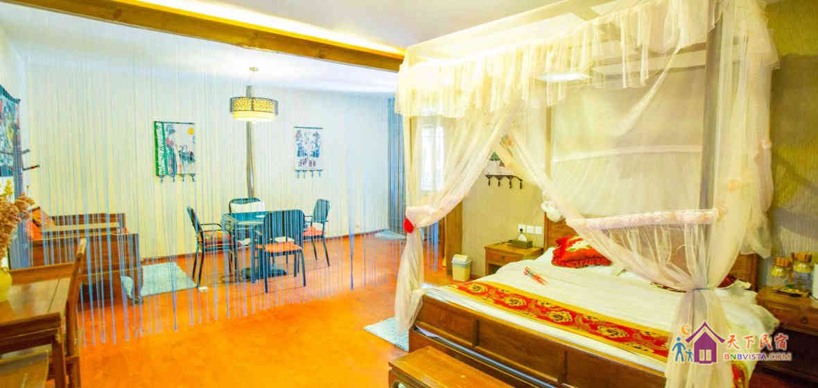 蓝花丹家庭麻将套房