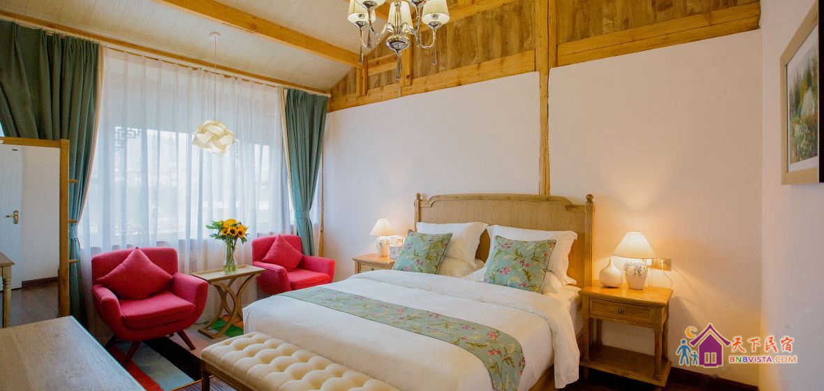 美人樱双卧套房