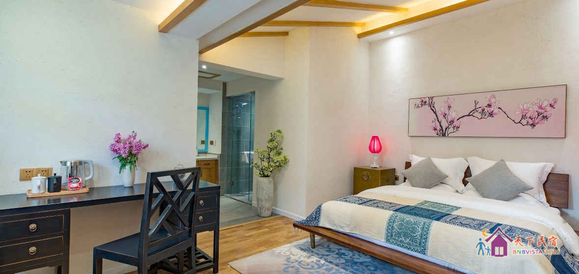 香雪兰观景大床