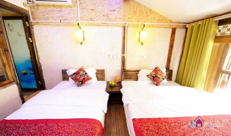 温馨空调双床间