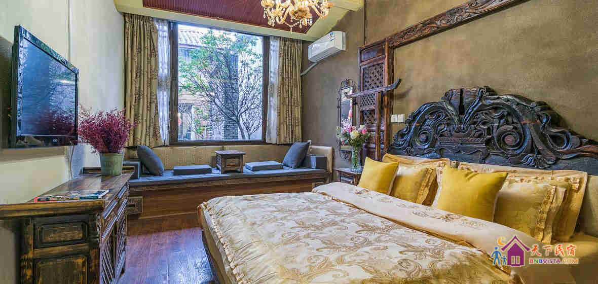 古风榻榻米大床房