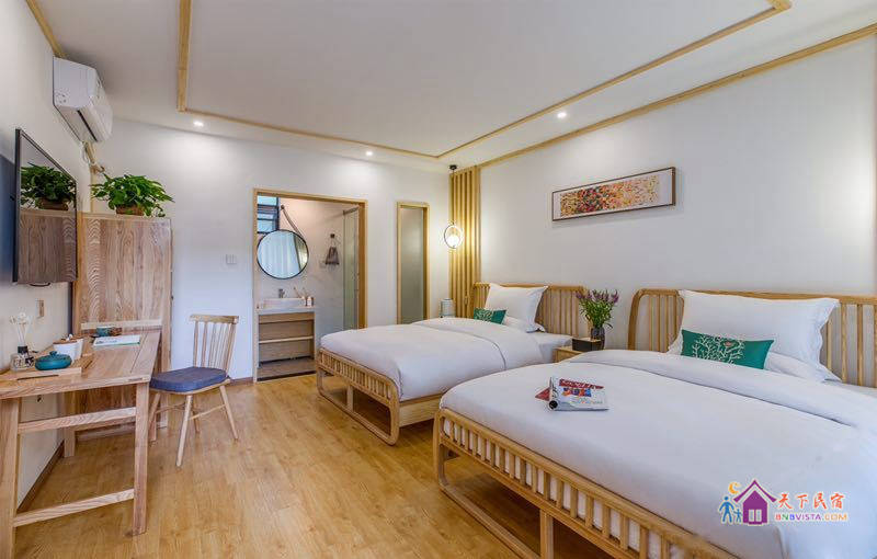 暖隐院禅意精致家庭双大床房