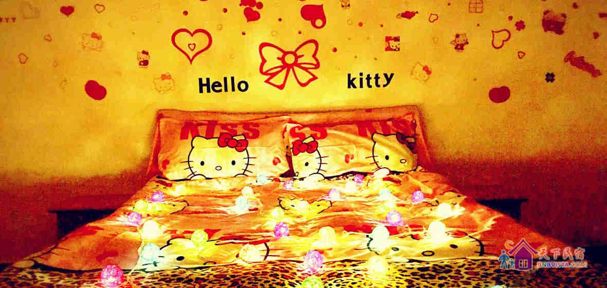 Hello Kitty 大床房