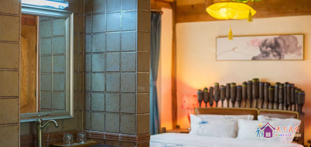 二楼浪漫圆床房