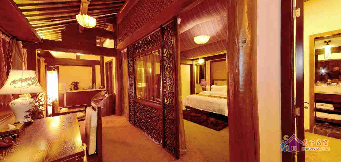 昔归院·福悦阁子母园景套房