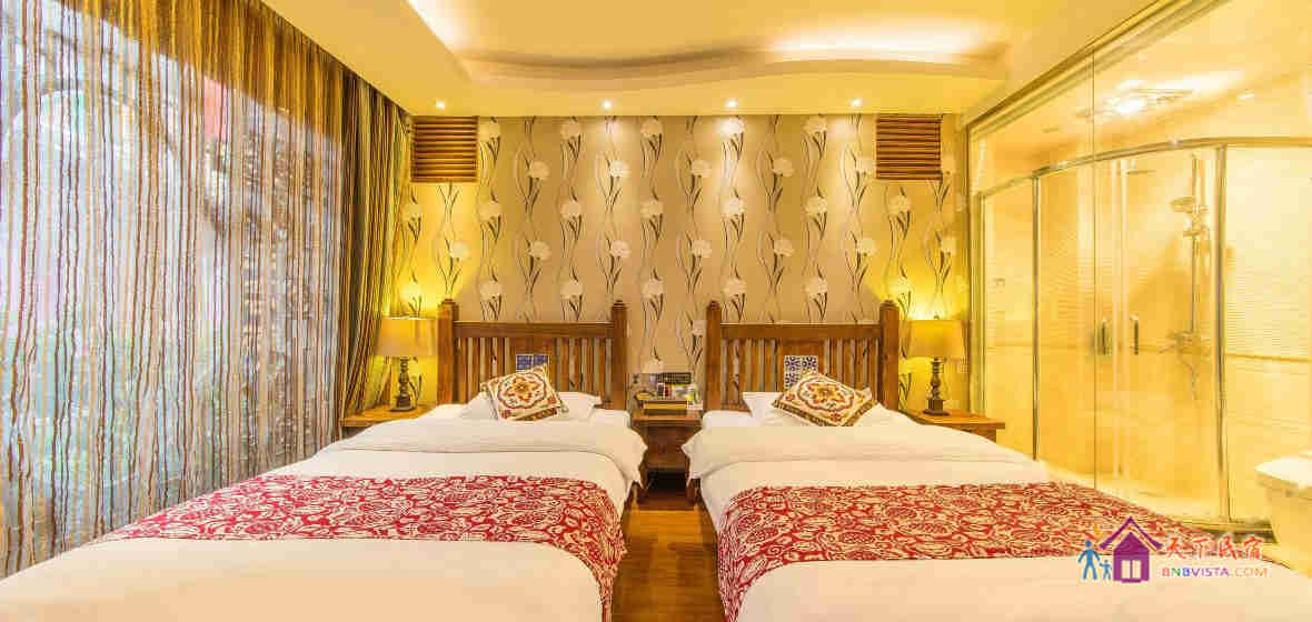 一米阳光双床房