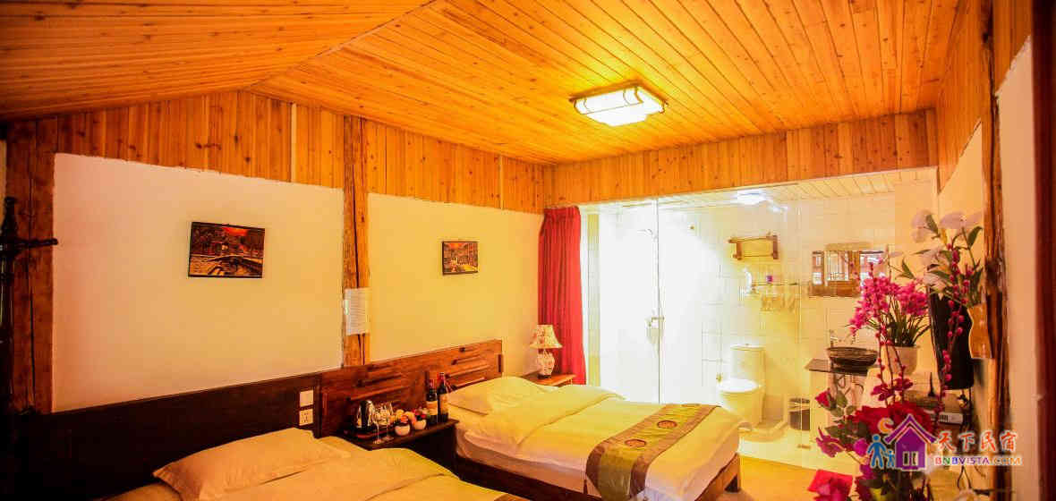 小清新标准双床房