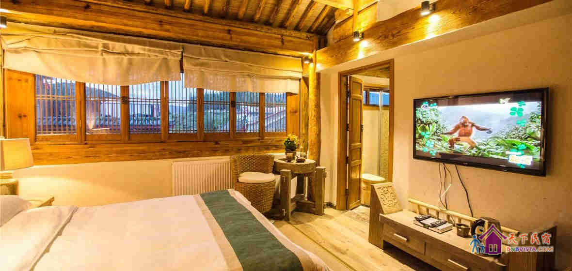 随心自在山景大床房