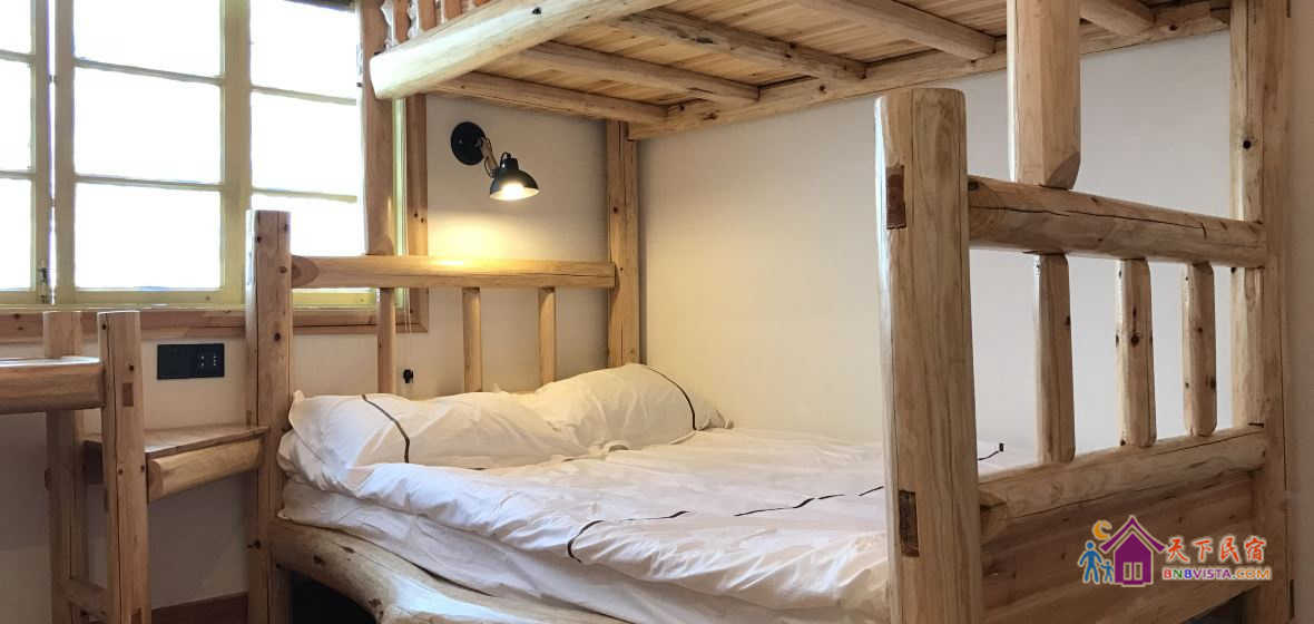 卯榫木艺上下铺