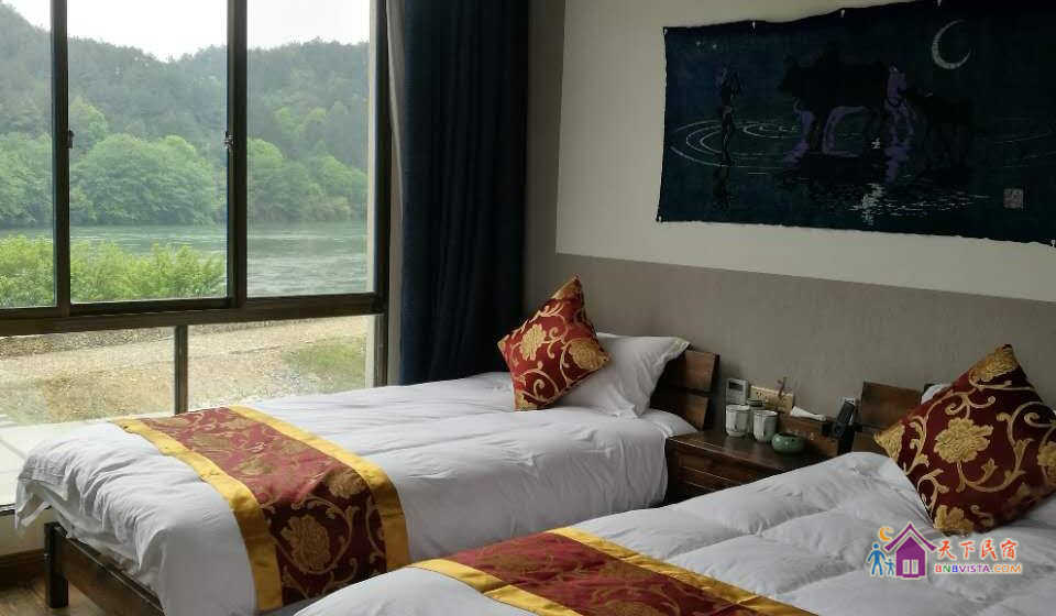 江景落地大窗双床房205