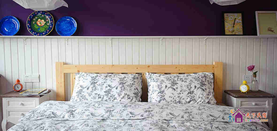 特色主题大床房(紫色)