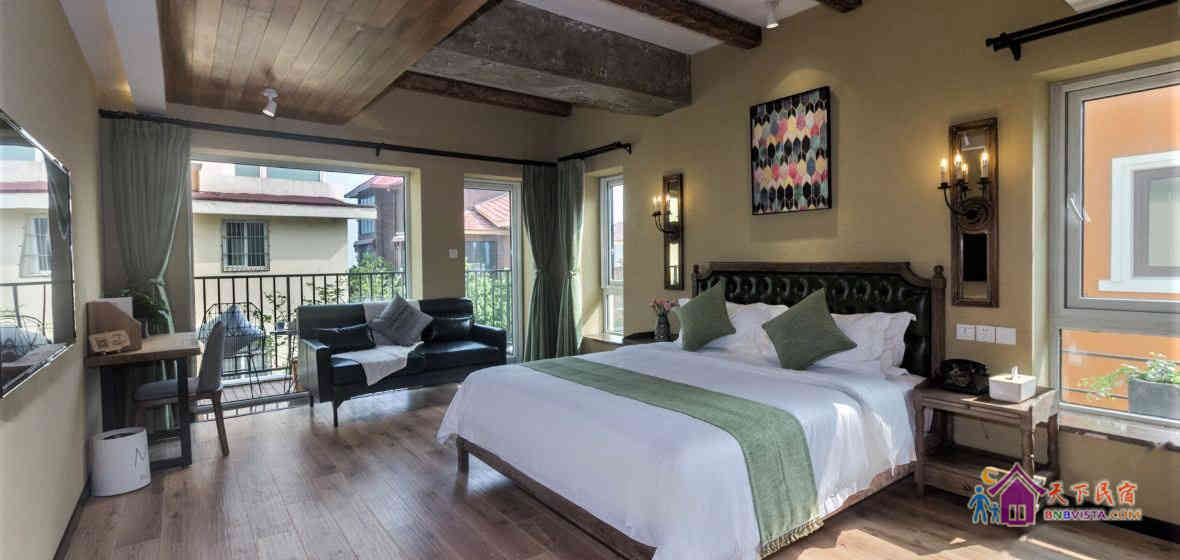 独立阳台大床房