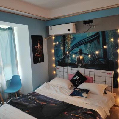 星星闪耀智能投影大床房