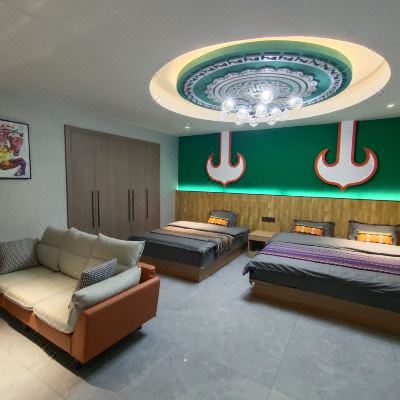 薇蔓·蒙古元素丨风情家庭亲子套房