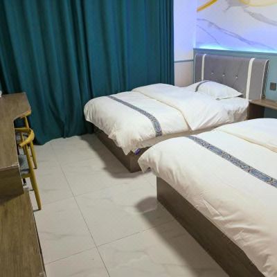 舒适一室二床房