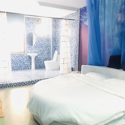 海底主题圆床房